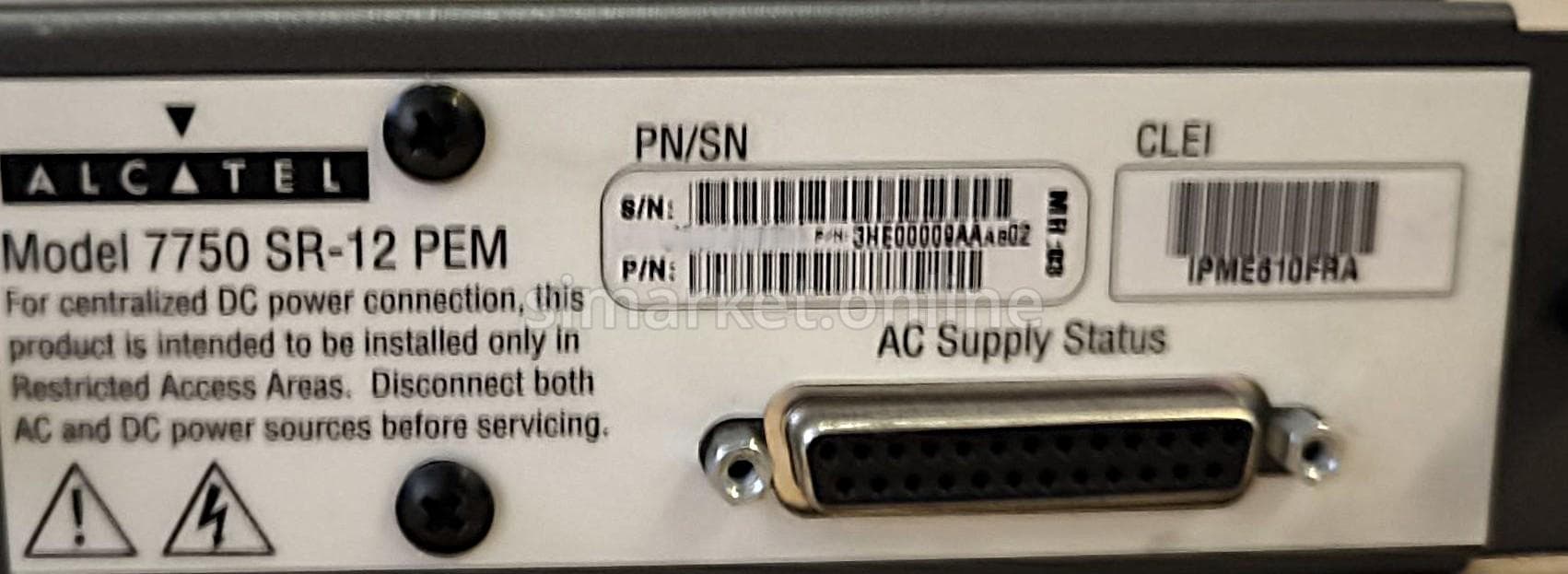  7750 SR12 PEM F4319A