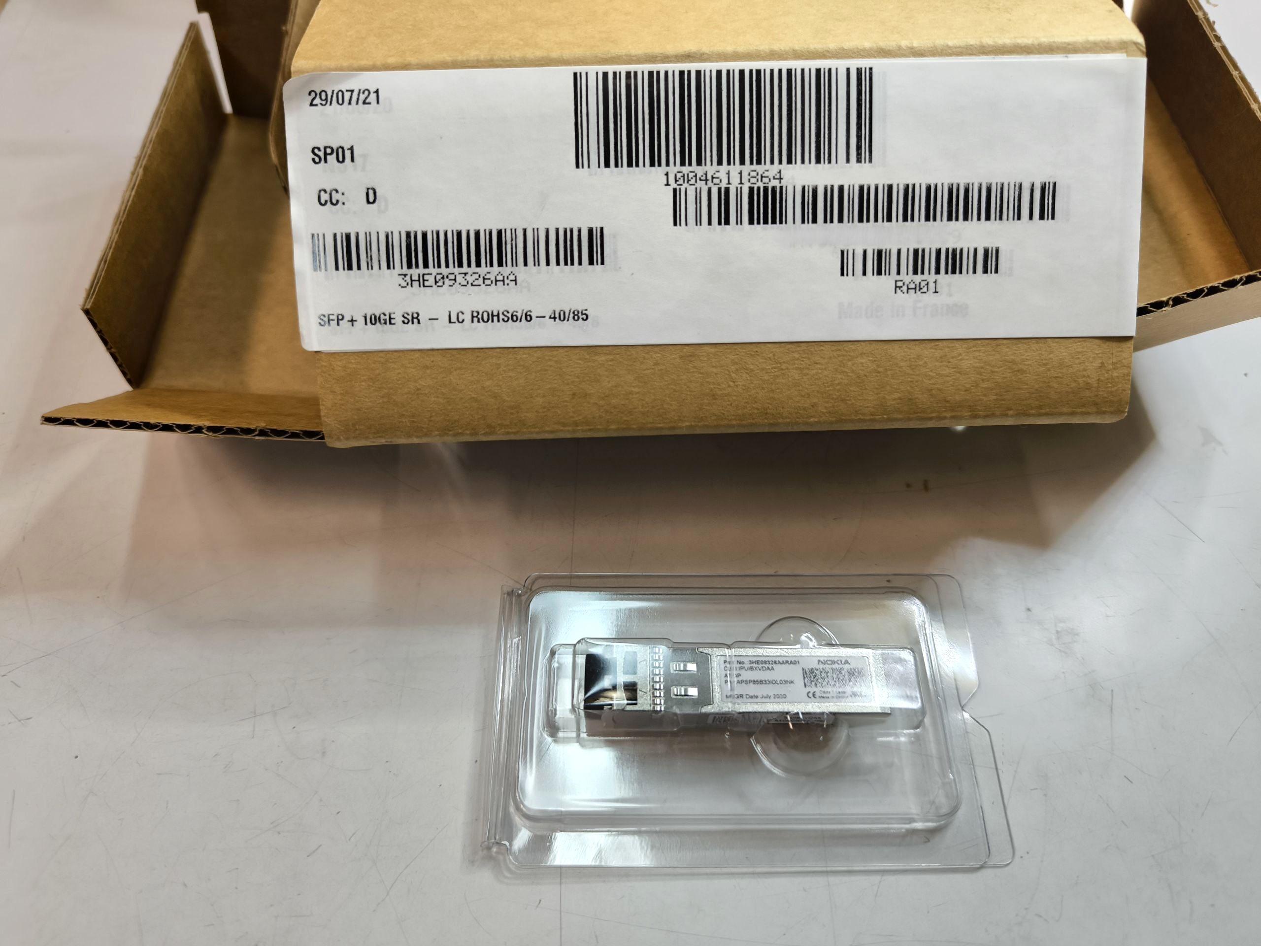 SFP+ 10GE SR - LC ROHS6/6-40/85C